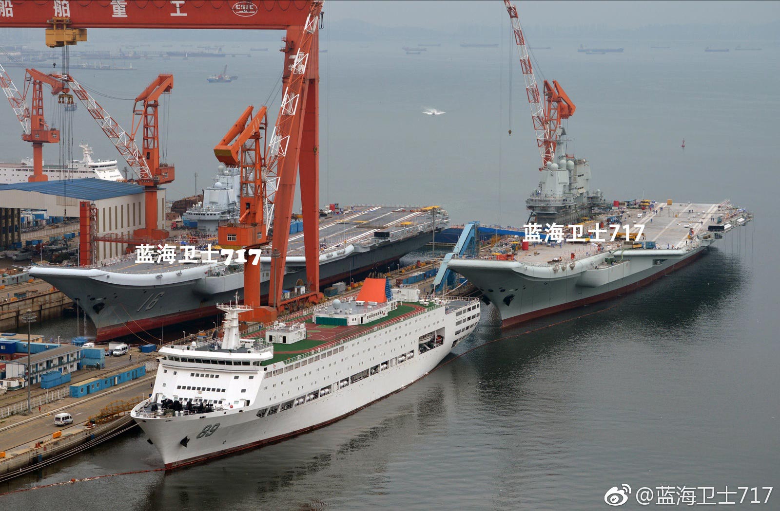 中国航母喜提三胎！微博航母表情包上线，中国航母力量不断壮大……|航母_新浪新闻