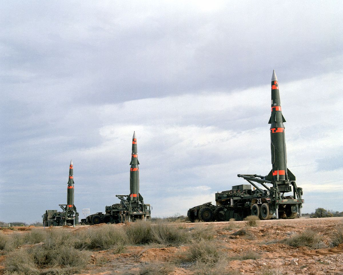美国冷战时期在欧洲部署的“潘兴”-2中程导弹